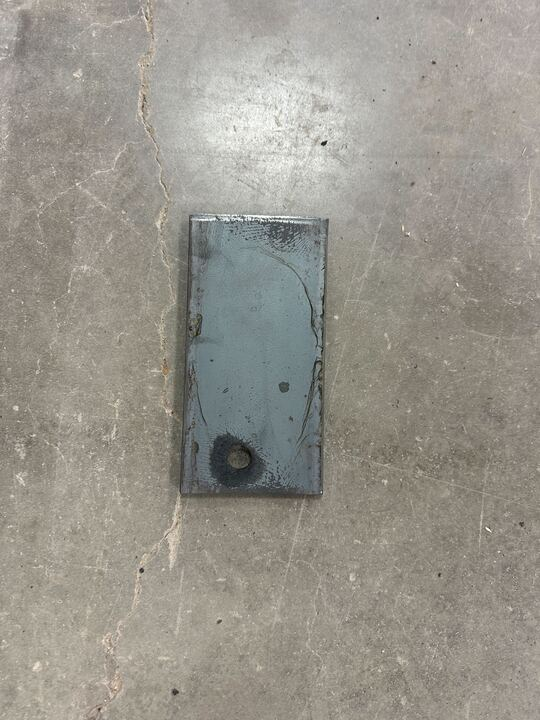 Flatbed Mounting Bracket 4 "x3/8"